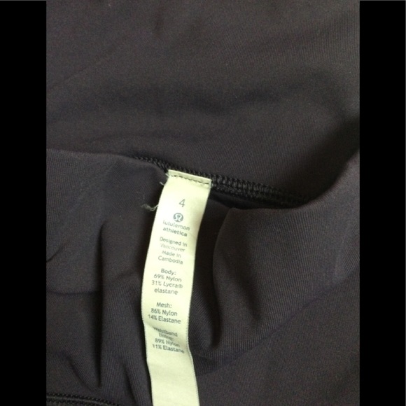 Lululemon purple Train Time crop leggings - Picture 7 of 7